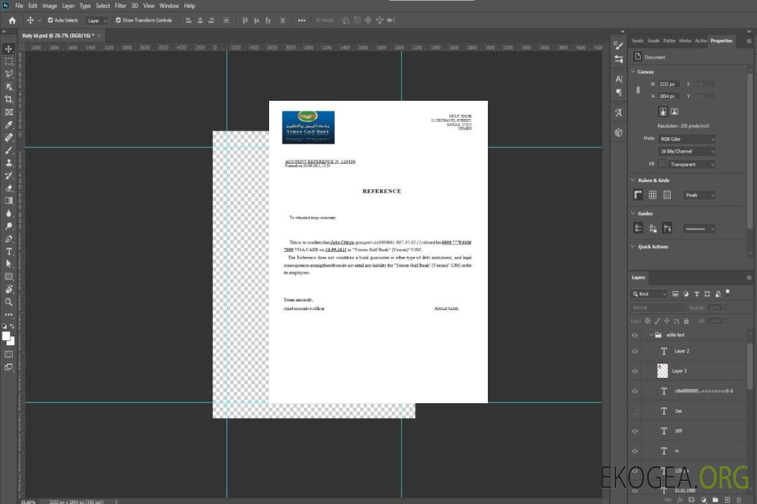 Référence Yémen , Gulf Bank , closure template Référence Yémen , Gulf Bank , closure template